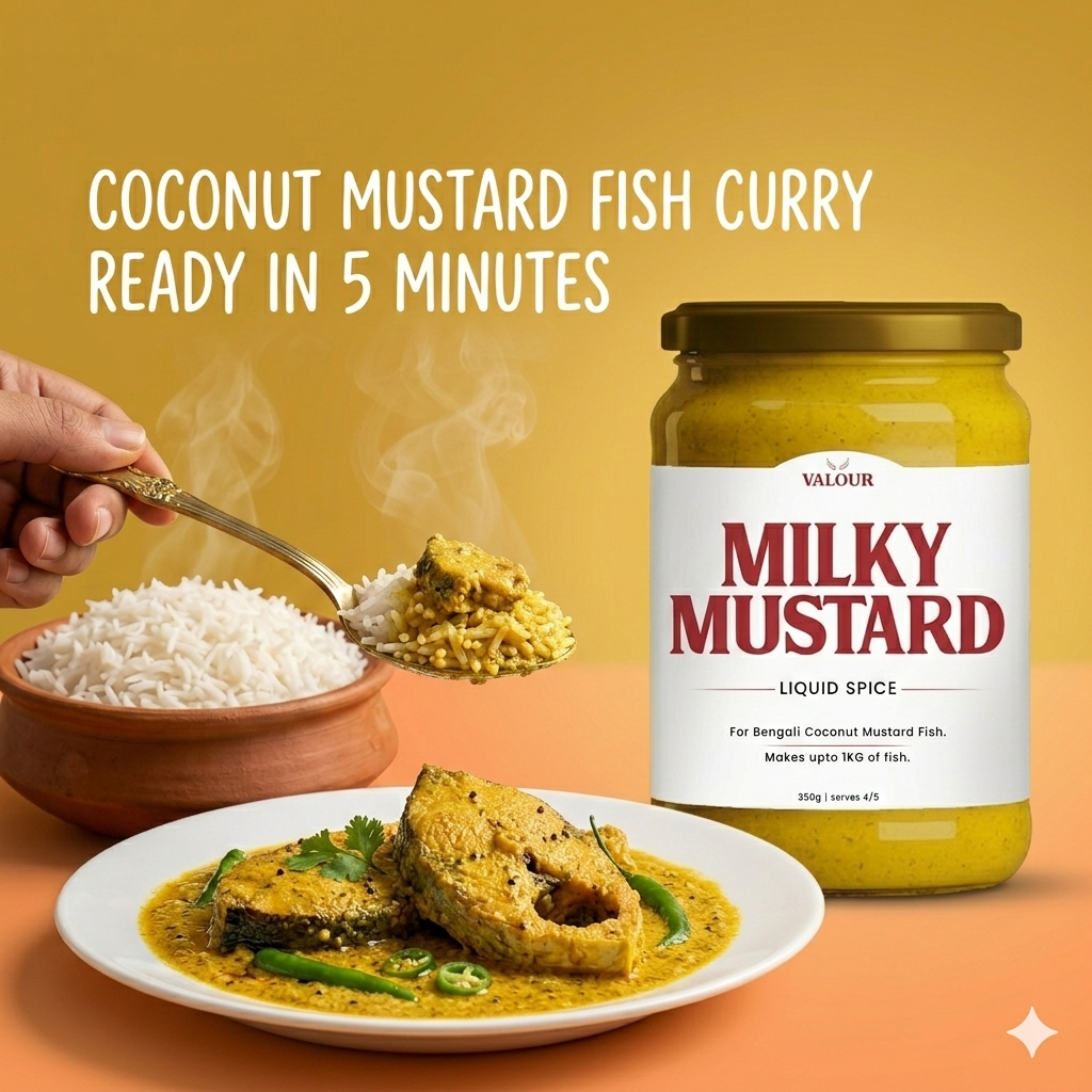Mithila Fish Curry preparation